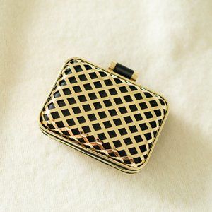 Tevolio Golden Cage Clutch
